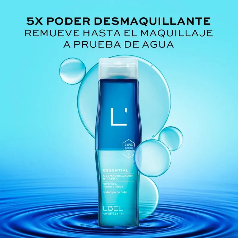 Desmaquillante Bifasico L'bel USA- Remueve Maquillaje a Prueba de Agua