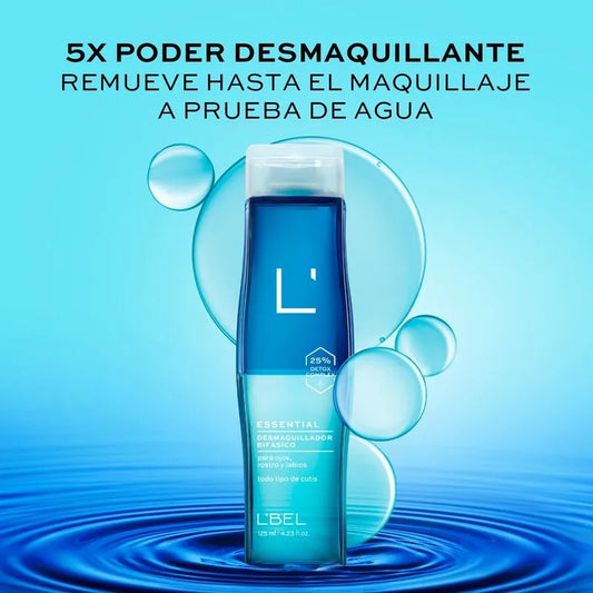 Desmaquillante Bifasico L'bel USA- Remueve Maquillaje a Prueba de Agua